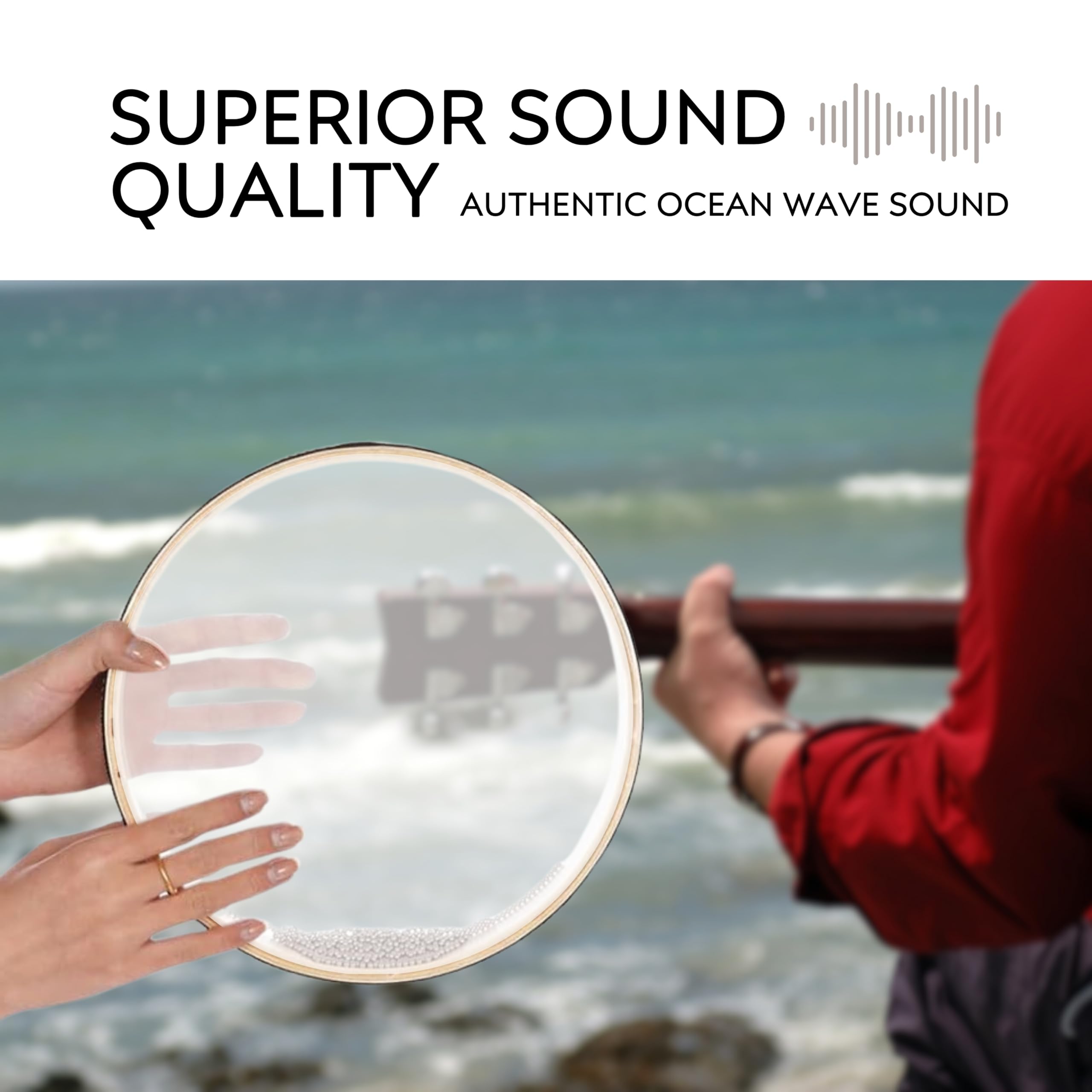 Amazon.com: Pack of 3 Sound Healing Instruments - Ocean Drums 12